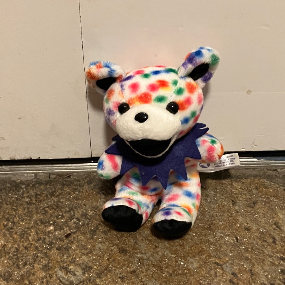 Colorful Plush Bear Toy